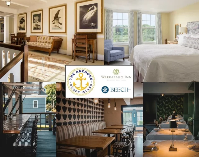 Congratulations to two of our wonderful clients, Beech and The Weekapaug Inn for receiving Anchor awards from the Rhode Island Hospitality Association! Bravo!!💫⚓️ @beechrestaurant @weekapauginn #congratulations #theseguysrock